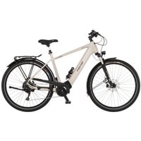 4008153042133 - FISCHER Viator 70I Trekkingrad (Laufradgröße 28 Zoll Rahmenhöhe 55 cm Herren-Rad 630 Wh Zementgreige matt)