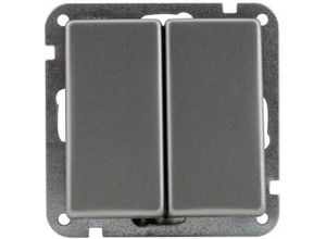 4008153446429 - Unitec Serienschalter edelstahl edelstahl Serie Imola