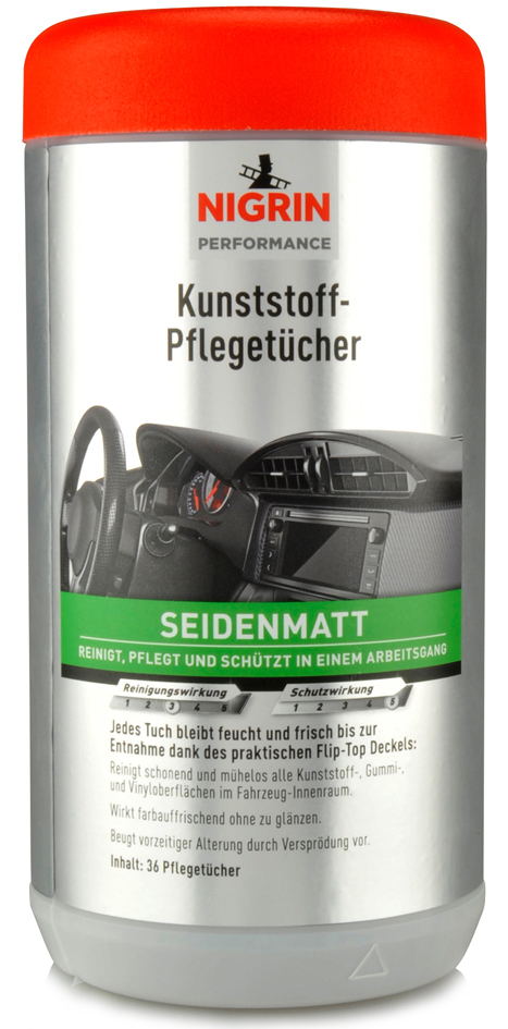 4008153746468 - 74646 Kunststoffpflegetücher seidenmatt 36 St - Nigrin