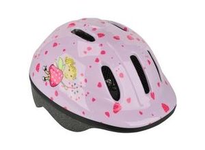 4008153861802 - Fahrradhelm Kinder Erdbeer Uni S M rosa