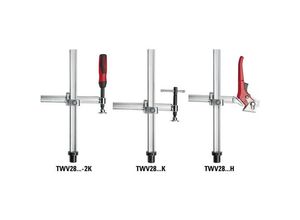 4008158038773 - Spannelement für Schweißtische mit variabler Ausladung TWV16K TWV16-20-15K Spann-Weite (max)200 mm Ausladungs-Maße150 mm