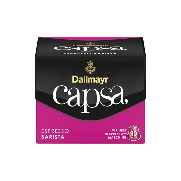 4008167010104 - Capsa ESPRESSO BARISTA Kaffeekapseln Arabica- und Robustabohnen kräftig 10 Portionen