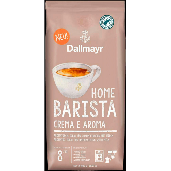 4008167045205 - Home Barista Crema e Aroma B RA Kaffeebohnen kräftig 10000 g 4008167045205 1000 Gramm