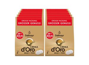 4008167752820 - Crema dOro mild + fein 28 Pads 196 g 10er Pack 4008167752820 - Crema dOro mild + fein 28 Pads 196 g 10er Pack