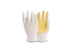 4008198791201 - HONEYWELL 912 10 Handschuhe PolyTRIX N 912 Gr10 weiß gelb PA CO EN 388 Kateg