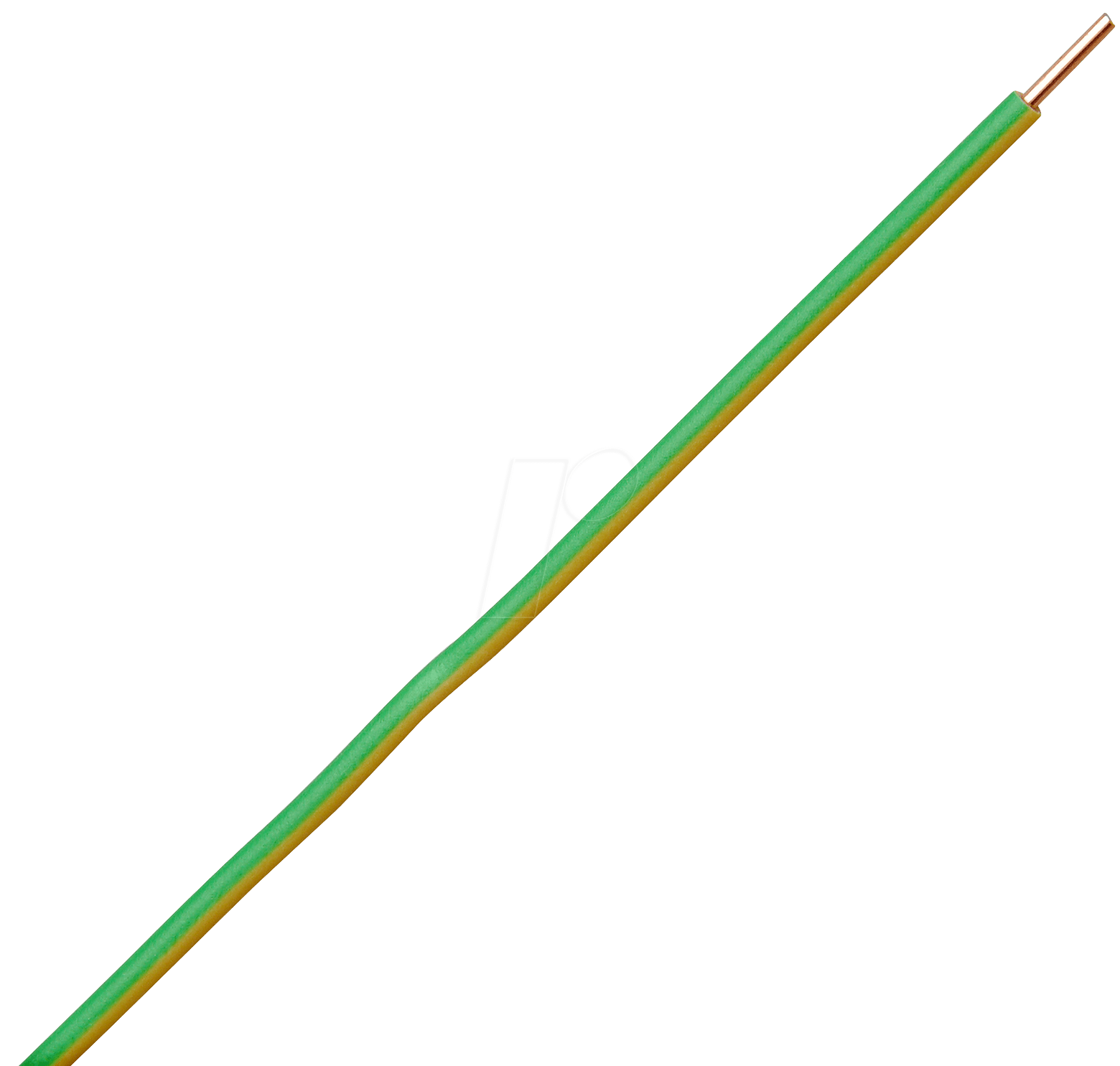 4008221547256 - H07VU 15-25 GG - Schaltdraht H07V-U 15 mm² 25 m grün   gelb