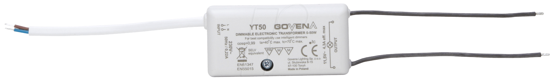 4008224541022 - KO ET 0-50 - Halogen- LED-Trafo 0 - 50 W Halogen 0 - 20 W LED