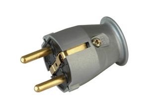 4008224552813 - Kunststoff-Schutzkontakt-Stecker IP 20