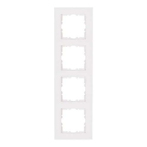 4008224662321 - EL 07 407129005 - HK07 PURE - Abdeckrahmen 4-fach reinweiß