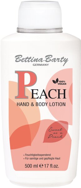 4008268002855 - Peach Hand & Body Lotion 500 ml