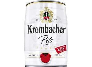 4008287030037 - Krombacher Pils Bier 5 l Party-Fass