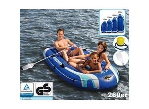 4008332770130 - Happy People Schlauchboot 260er Seewolf - ab 6 Jahren - (B)252 x (H)40 x (T)145 cm