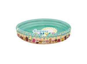 4008332774497 - Happy People - Planschbecken - Happy Summer Pool (122x23cm) Babypool Kinder planschen Garten