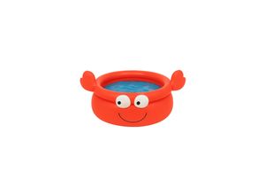 4008332777719 - Happy People - Quick-Up Pool - Krabbe (175x62cm) Planschbecken Kinderpool 4008332777719 - Happy People - Quick-Up Pool - Krabbe (175x62cm) Planschbecken Kinderpool