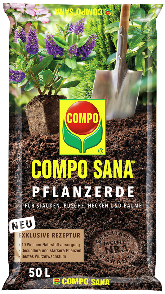 4008398101763 - COMPO SANA Pflanzerde 50 Liter