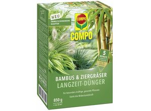 4008398138479 - Bambus und Ziergräser Langzeit-Dünger - 850 g für ca 22 m² - Compo