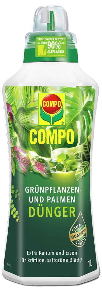 4008398244408 - COMPO Grünpflanzen- und Palmendünger 1 Liter