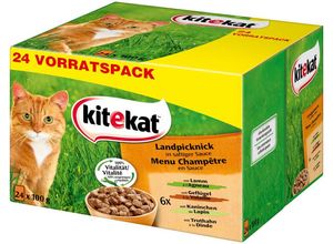 4008429016240 - Kitekat Frischebeutel 24x100g Landpicknick in Sauce