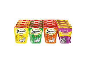 4008429192128 - Whiskas   Dreamies Katzensnack Mega Pack 180 g verschiedene Sorten 16er Pack
