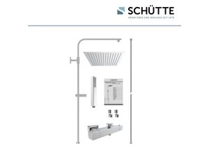 4008431600499 - - Duschsystem sumba Edelstahl Regendusche mit Thermostat Duscharmatur Duschbrause Dusche Chrom - Chrom