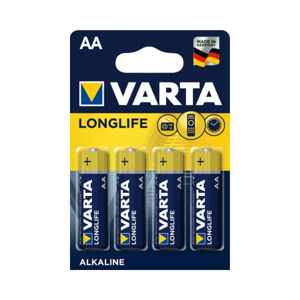 4008496031641 - Batterien LONGLIFE - Mignon LR06 AA 15 V 4er Pack 4008496031641 VARTA