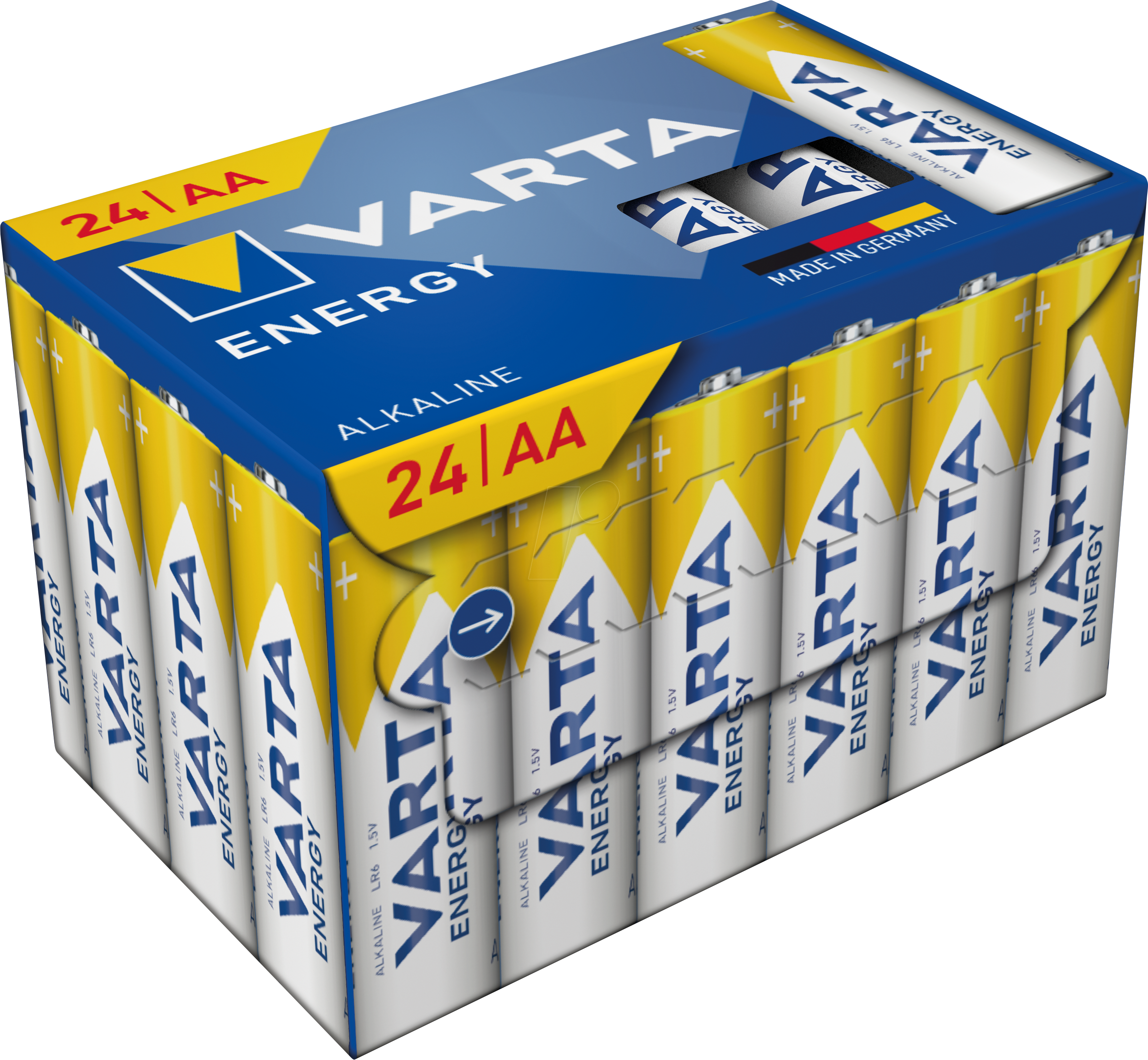 4008496129980 - VAR EN AA 24X - Enegry Alkaline Batterie AA (Mignon) 24er-Pack