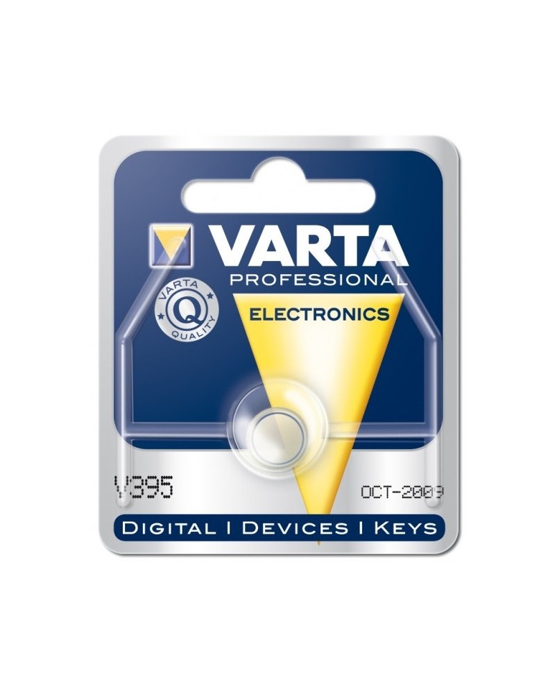 4008496245833 - Var 395 - Silberoxid-Knopfzelle v 395 42 mAh 95 x 27 mm (00395 101 111) - Varta