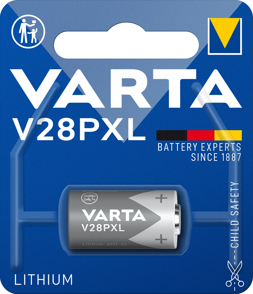 4008496274154 - Lithium Cylindr V28PXL Bli 1 Spezial-Batterie v 28 pxl Lithium 6 v 170 mAh 1 St - Varta