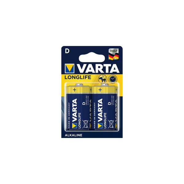 4008496525348 - Varta Consumer Battgmbhcokgaa - Batterie longlife varta d 2er Blister