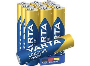 4008496626878 - VARTA AL 10XAAA - Alkaline Batterie Longlife Power AAA (Micro) 10er-Pack