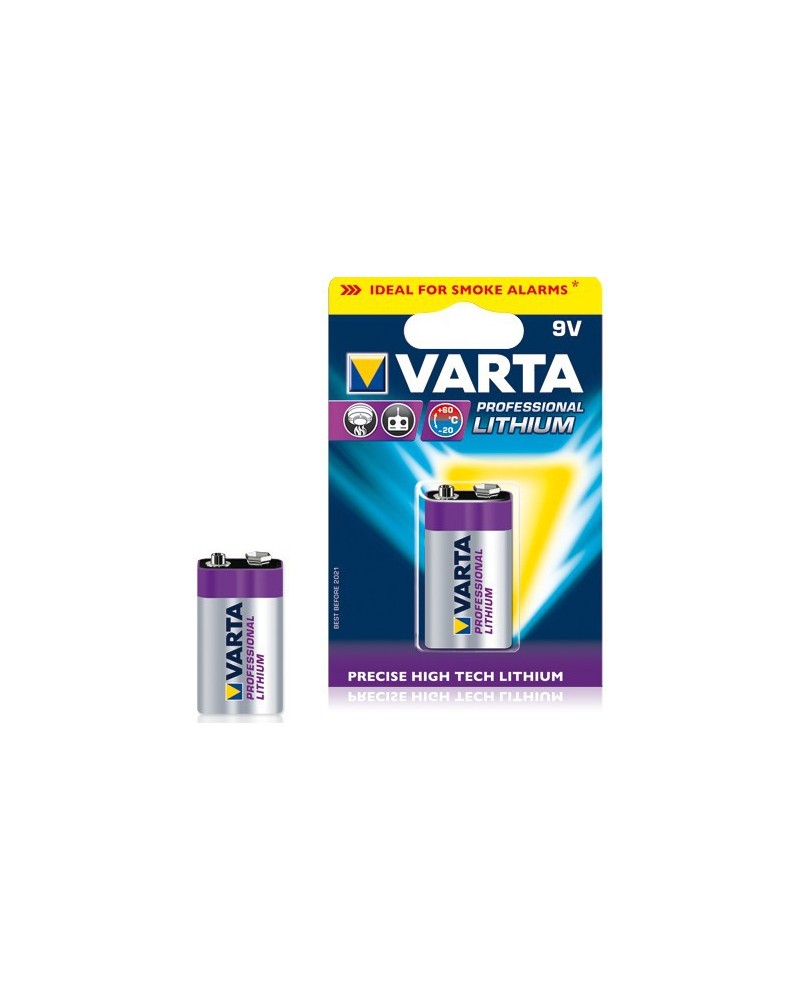 4008496675265 - VARTA Professional Ultra Lithium Batterie E-Block 66FR61 9V 1er Blister