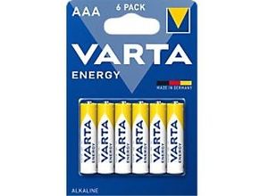 4008496676545 - Batterien Energy AAA 6 Stück