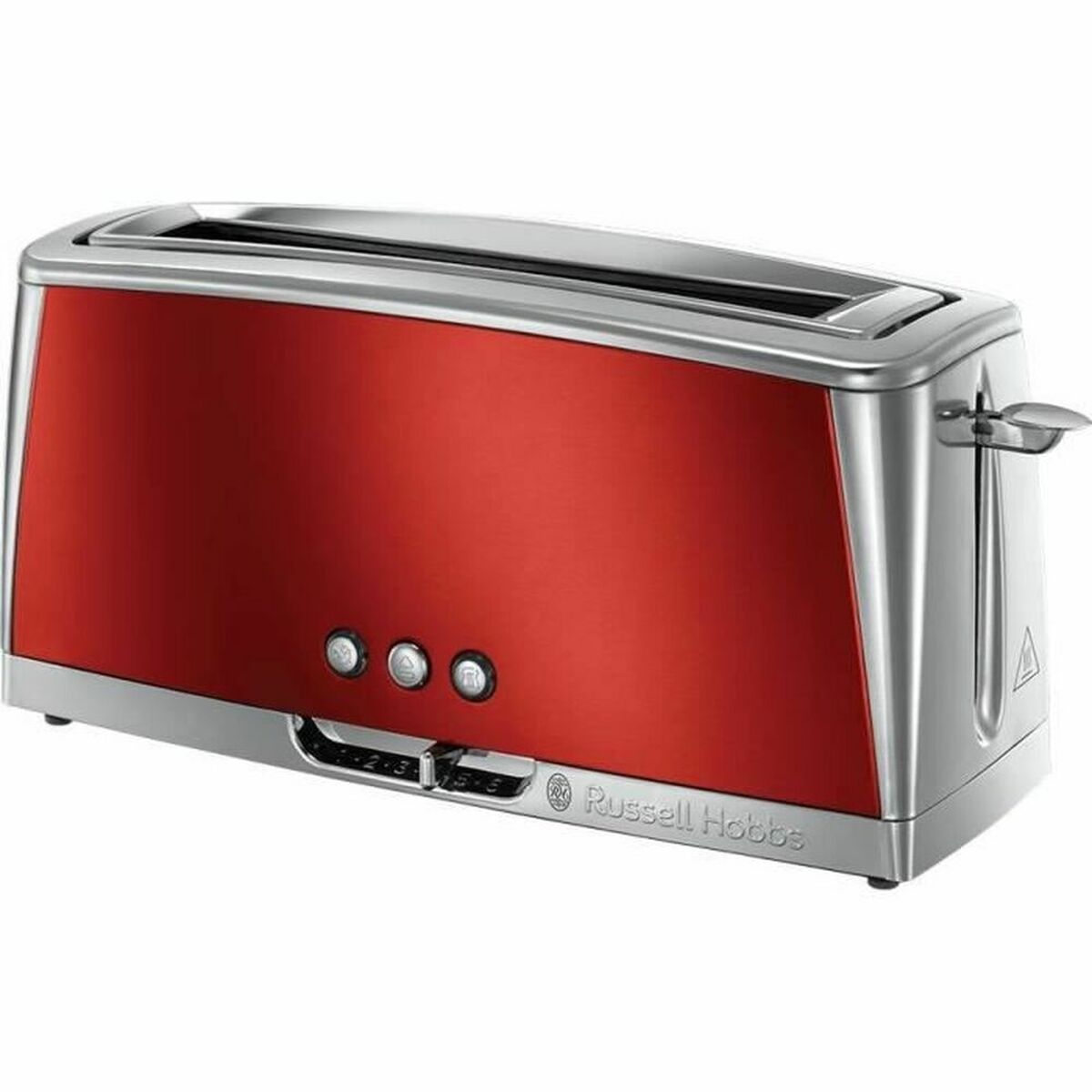 4008496880416 - RUSSELL HOBBS Toaster Luna Solar Red 23250-56 1 langer Schlitz für 2 Scheiben 1420 W rot