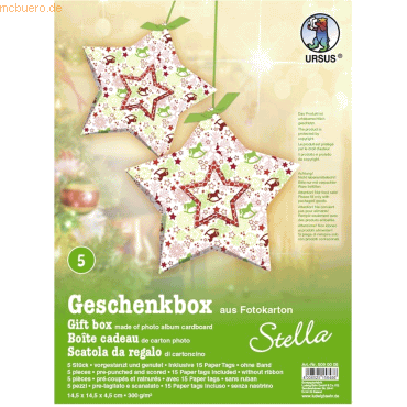 4008525158486 - Geschenkbox Stella 145x145x4cm VE=5 Stück Motiv 05