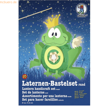 4008525164609 - Laternen-Bastelset 35 Frosch