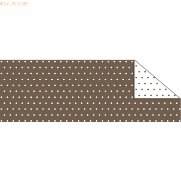 4008525165859 - 10 x Fotokarton Pünktchen Mini 300g qm A4 mittelbraun