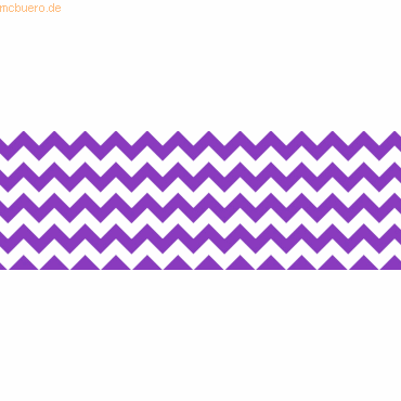 4008525212362 - 10 x Fotokarton Chevron-Mini 300g qm 495X68cm lila