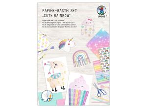 4008525253082 - Ursus Papier-Bastel-Set Regenbogen