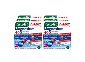 4008617039105 - Magnesium 400 direkt Granulat 20 Stück 40 g 6er Pack