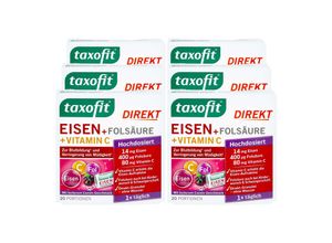 4008617404330 - Eisen+Folsäure+Vitamin C direkt Granulat 20 Stück 30 g 6er Pack