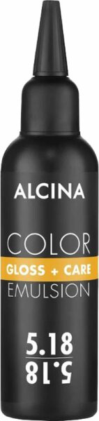 4008666110893 - Color Gloss+Care Emulsion Haarfarbe 518 Hellbraun-Asch-Silber Haarfarbe 100 ml 4008666110893 - Color Gloss+Care Emulsion Haarfarbe 518 Hellbraun-Asch-Silber Haarfarbe 100 ml