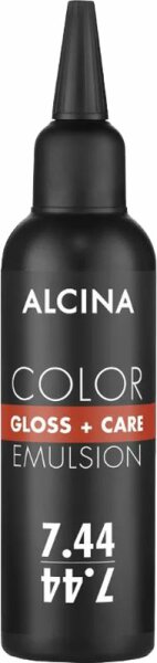 4008666174888 - Color Gloss+Care Emulsion Haarfarbe 744 MBlond Int-Kupfer Haarfarbe 100 ml
