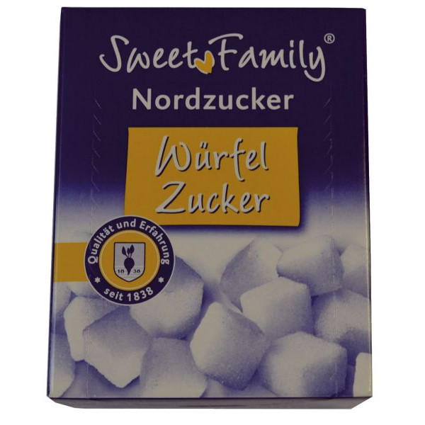 4008671053000 - Würfelzucker 500g  1698011 weiss 4008671053000 SWEET FAMILY