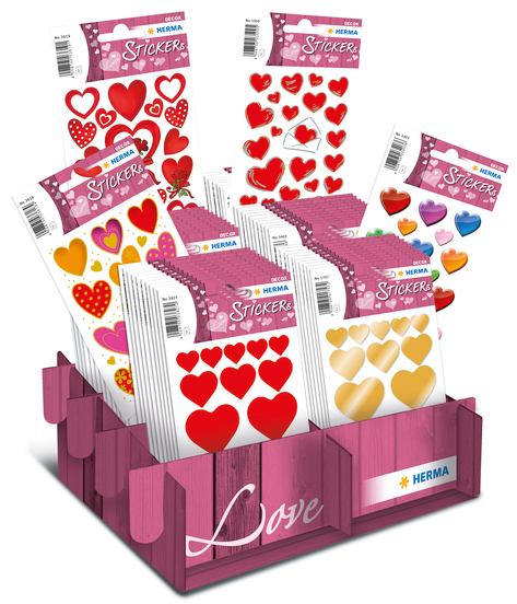 4008705017565 - Sticker DECOR Love Klassiker im Thekendisplay