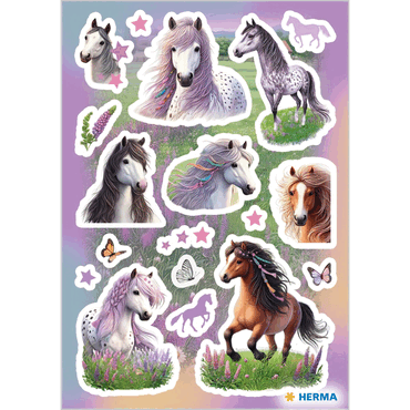 4008705157803 - HERMA Sticker Pferdewelt 3Bl 1Pack