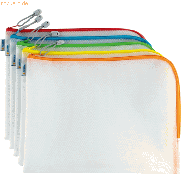 4008705200134 - HERMA Universaltasche A4+ 36x28cm VE=10 Stück farbig sortiert