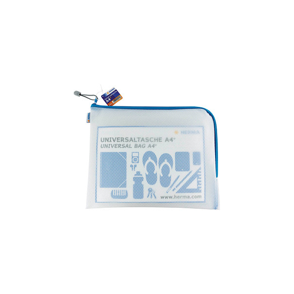 4008705200158 - HERMA 20015 Etui Hartschalenetui für Stifte EVA (Äthylen-Vinylazetat) Blau - Transparent (20015)