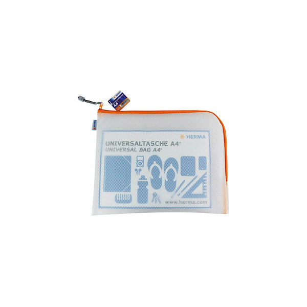 4008705200189 - HERMA 20018 Etui Hartschalenetui für Stifte EVA (Äthylen-Vinylazetat) Orange - Transparent (20018)