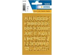 4008705710688 - HERMA 4183 Buchstaben A-Z Etiketten 12 mm Gold 10 Packungen mit 560 Etiketten