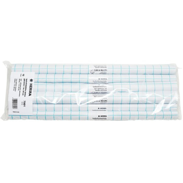 4008705723527 - 7001 Buchschutzfolie 40cm x 1m selbstklebend farblos glänzend 4008705723527 10 Stück